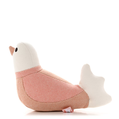 Hermes Cotton Celestin Epopee Bird Plush Toy Rose Bougainvillier 1 of 7