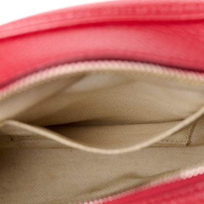 Gucci Pebbled Calfskin Small Soho Disco Bag Tabasco Red 9 of 14