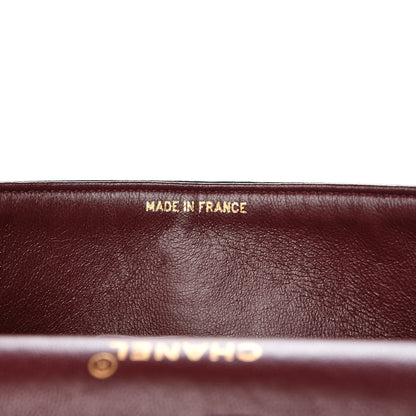 Chanel Lambskin Quilted Medium Double Flap Black 8 of 11