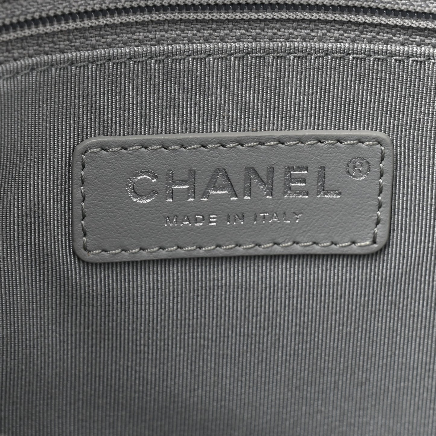 Calfskin Chain 20s Signe Tote Silver