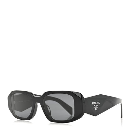 Prada Acetate Symbole Sunglasses SPR 17W Black 1 of 8