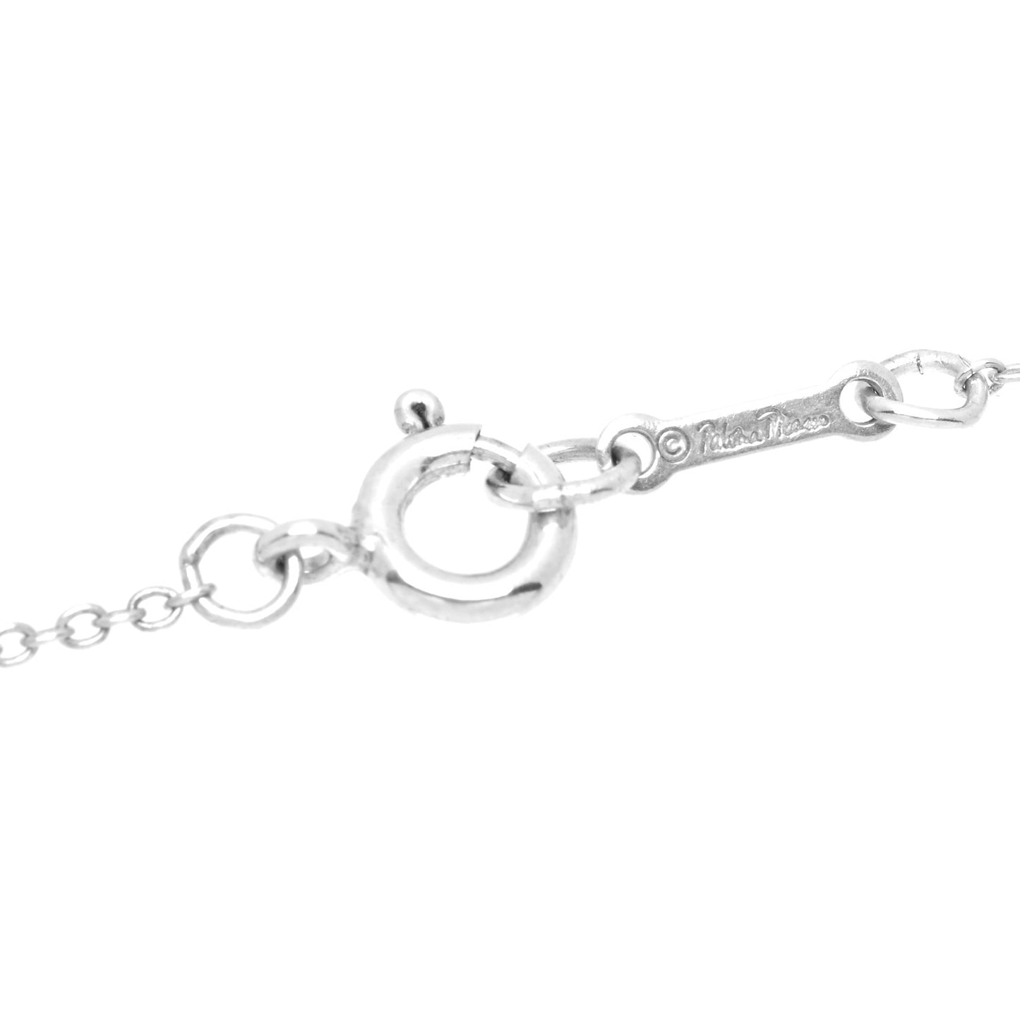 Sterling Silver Paloma Picasso Tenderness Cross Pendant Necklace