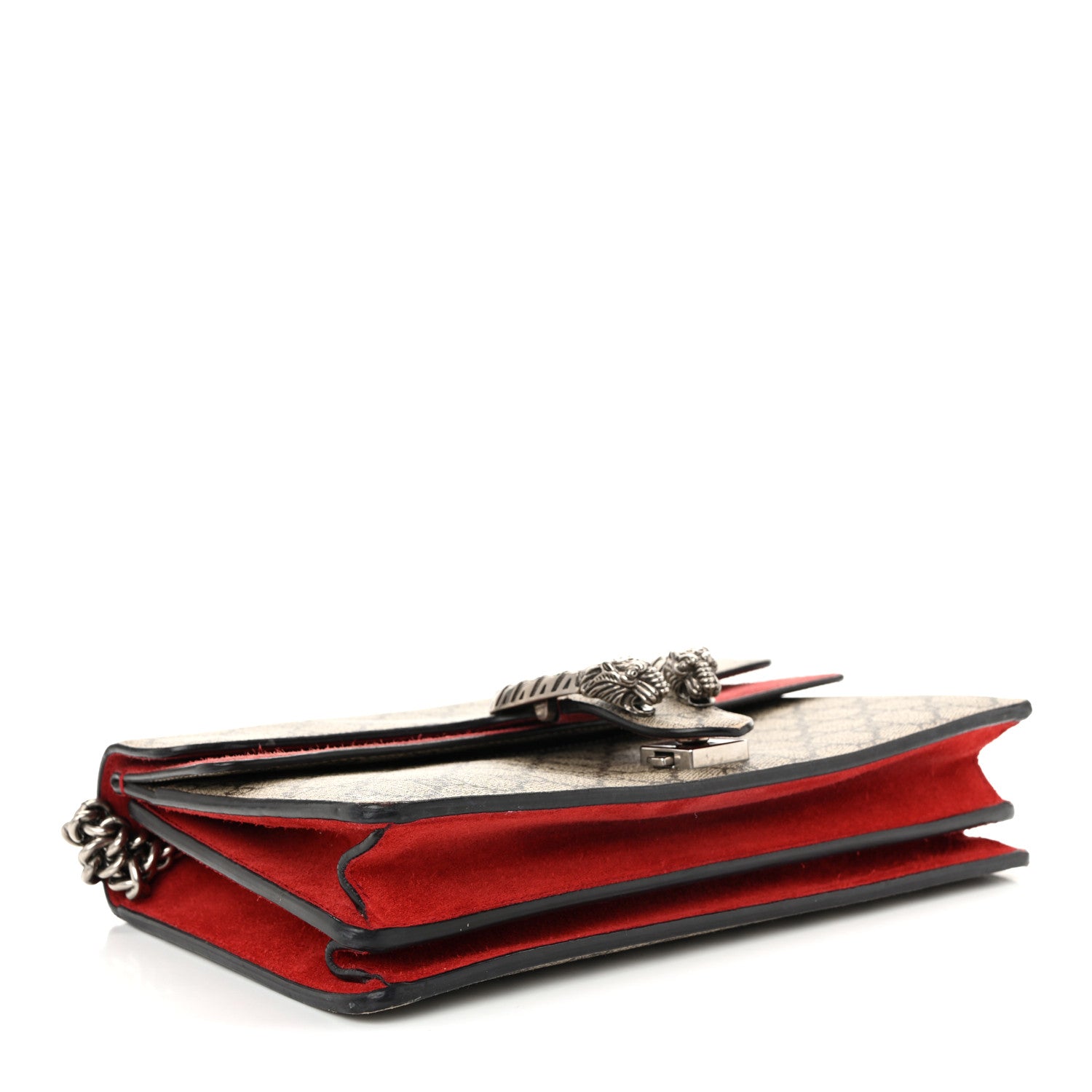 Gucci GG Supreme Monogram Small Dionysus Shoulder Bag Red 1893322