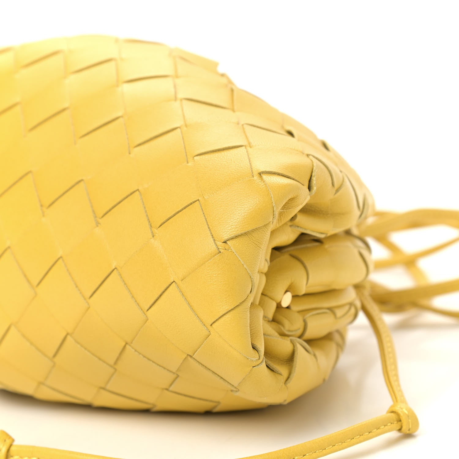 Bottega Veneta Nappa Intrecciato The Mini Pouch Buttercup 8 of 8