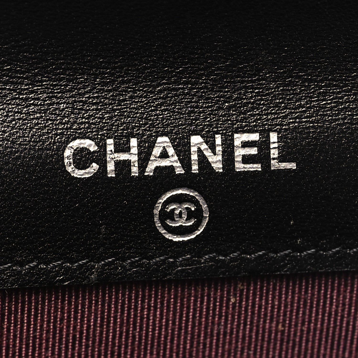 Chanel Lambskin Quilted Flap Card Holder Wallet Black 6 of 11