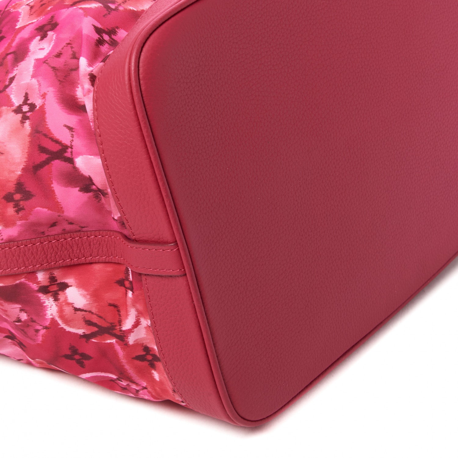 Louis Vuitton Nylon Monogram Ikat Noefull MM Rose Indien 6 of 8