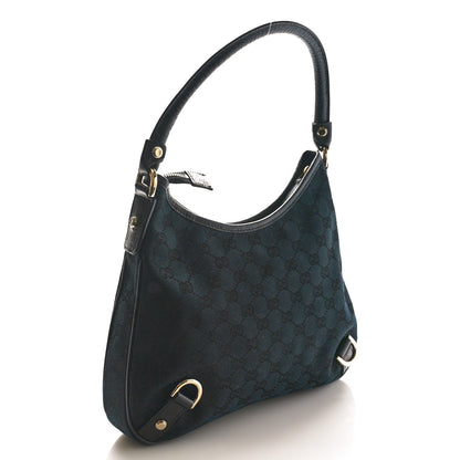 Gucci Monogram Medium Abbey D Ring Hobo Black 2 of 12