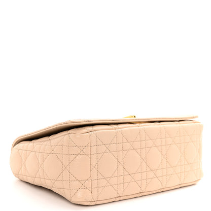 Christian Dior Supple Calfskin Cannage Medium Caro Bag Beige 4 of 9