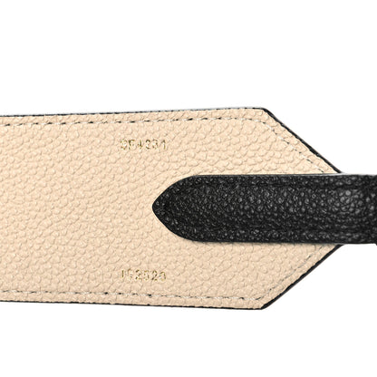 Louis Vuitton Empreinte Monogram Bandouliere Shoulder Strap Black Beige 4 of 6