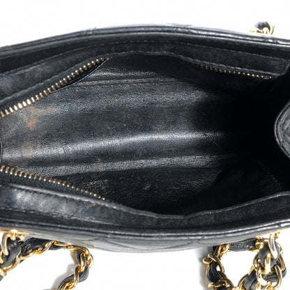 Chanel Lambskin Quilted Small Shoulder Bag Black 5 of 7