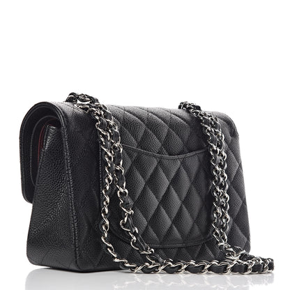 Chanel Caviar Quilted Small Double Flap Black 3 of 10