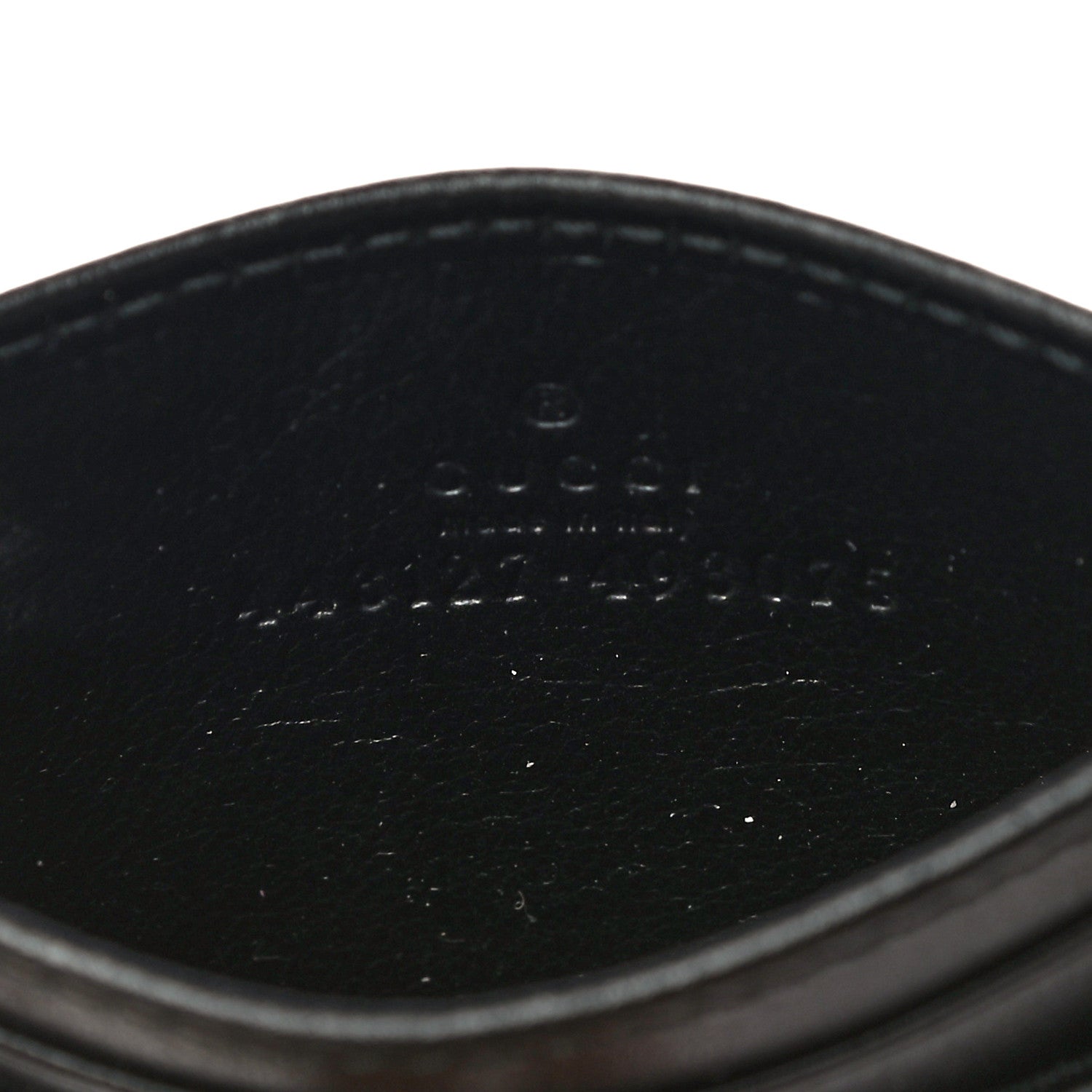 Gucci Calfskin Matelasse GG Marmont Card Holder Black 6 of 10