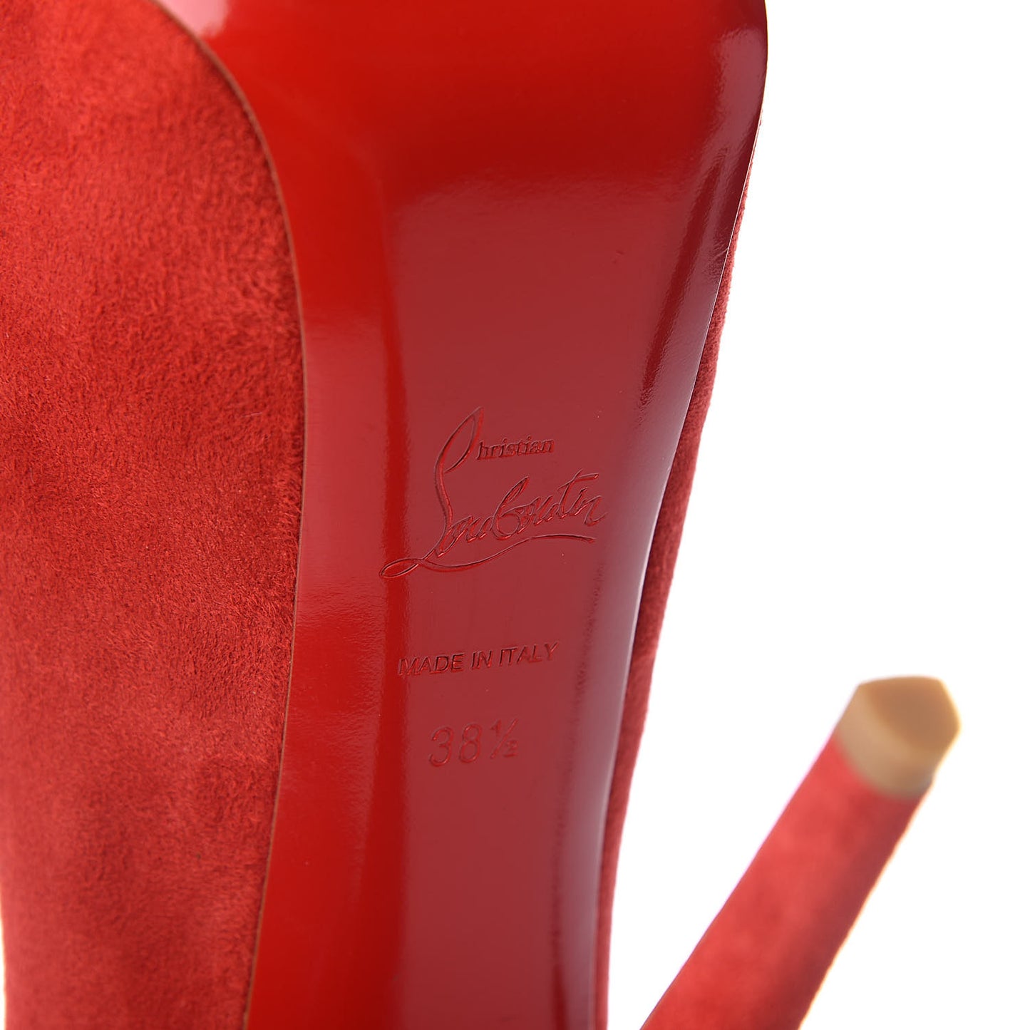 Veau Velours Lady Daf 160 Pumps 38.5 Red