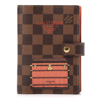 Louis Vuitton Damier Ebene Trunks and Bags Small Ring Agenda 1 of 7