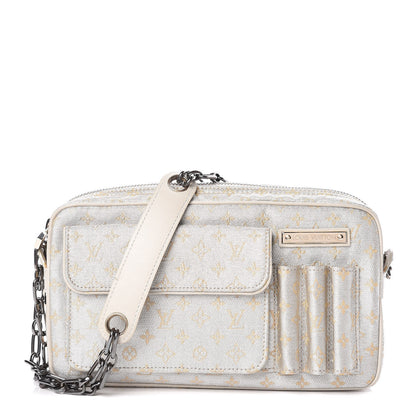 Louis Vuitton Mini Lin Shine McKenna Camera Bag 1 of 12