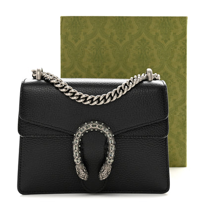 Gucci Calfskin Mini Dionysus Shoulder Bag Black 12 of 12