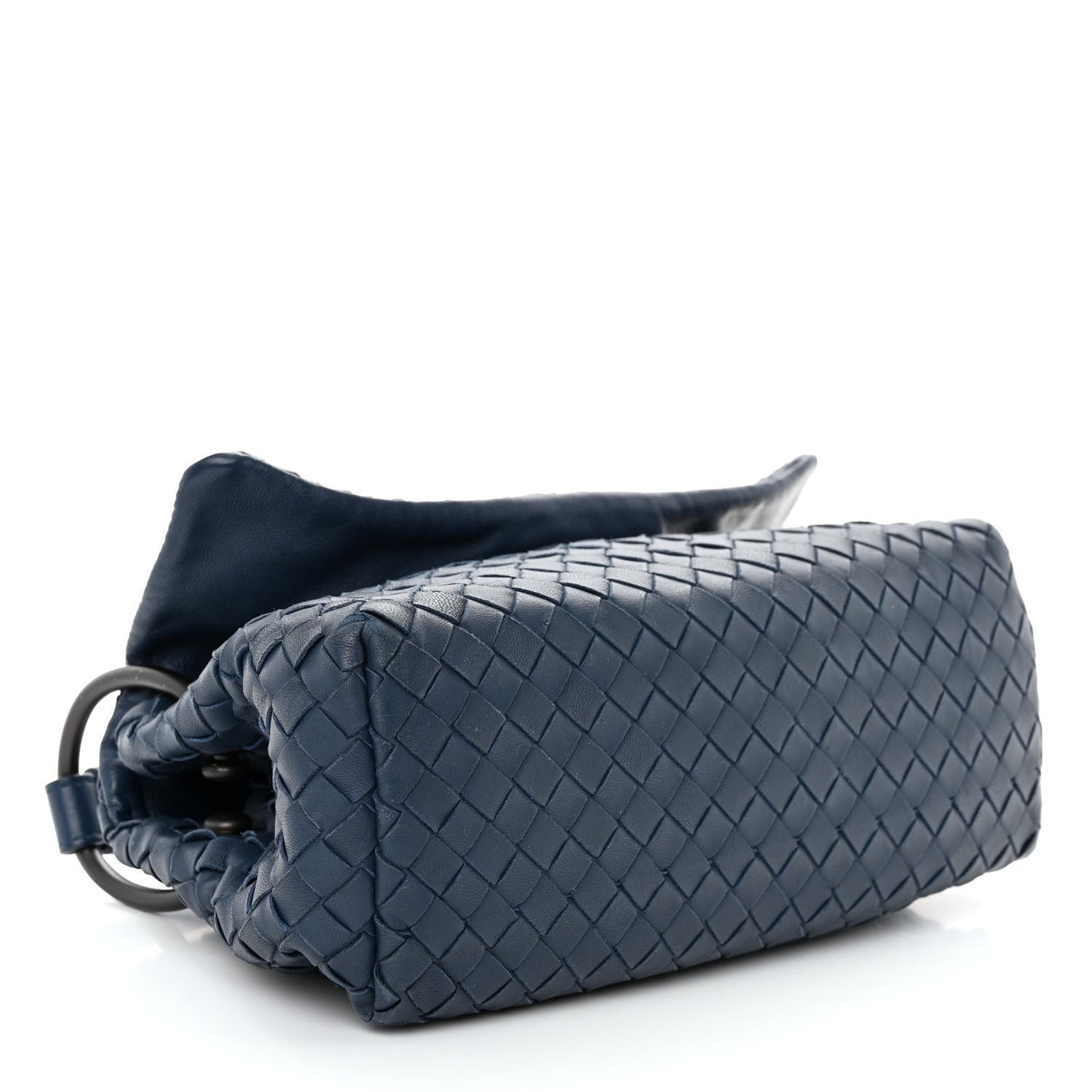 Nappa Intrecciato Crossbody Denim