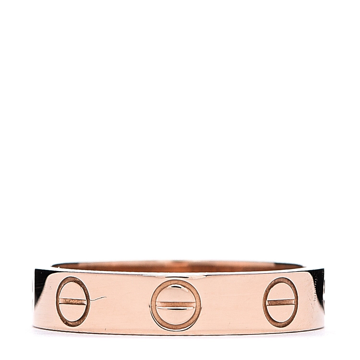 Cartier 18K Pink Gold 3.5mm LOVE Wedding Band Ring 47 4 2 of 3