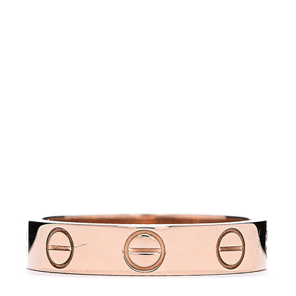 Cartier 18K Pink Gold 3.5mm LOVE Wedding Band Ring 47 4 2 of 3