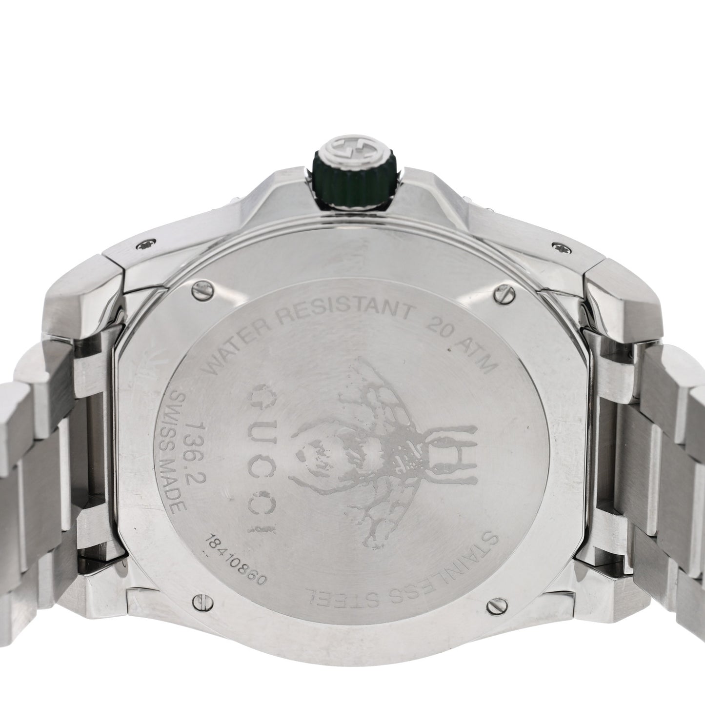 Stainless Steel 45mm Dive Quartz Watch Green