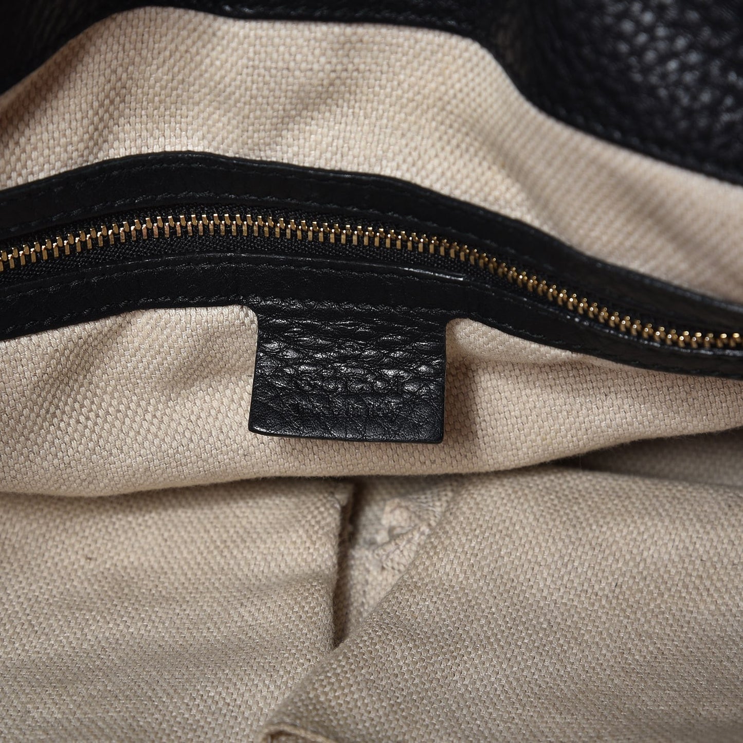 Pebbled Calfskin Medium Soho Chain Shoulder Bag Black