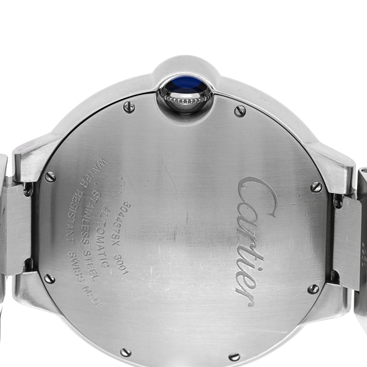 Cartier Stainless Steel 42mm Ballon Bleu De Cartier Automatic Watch 4 of 4