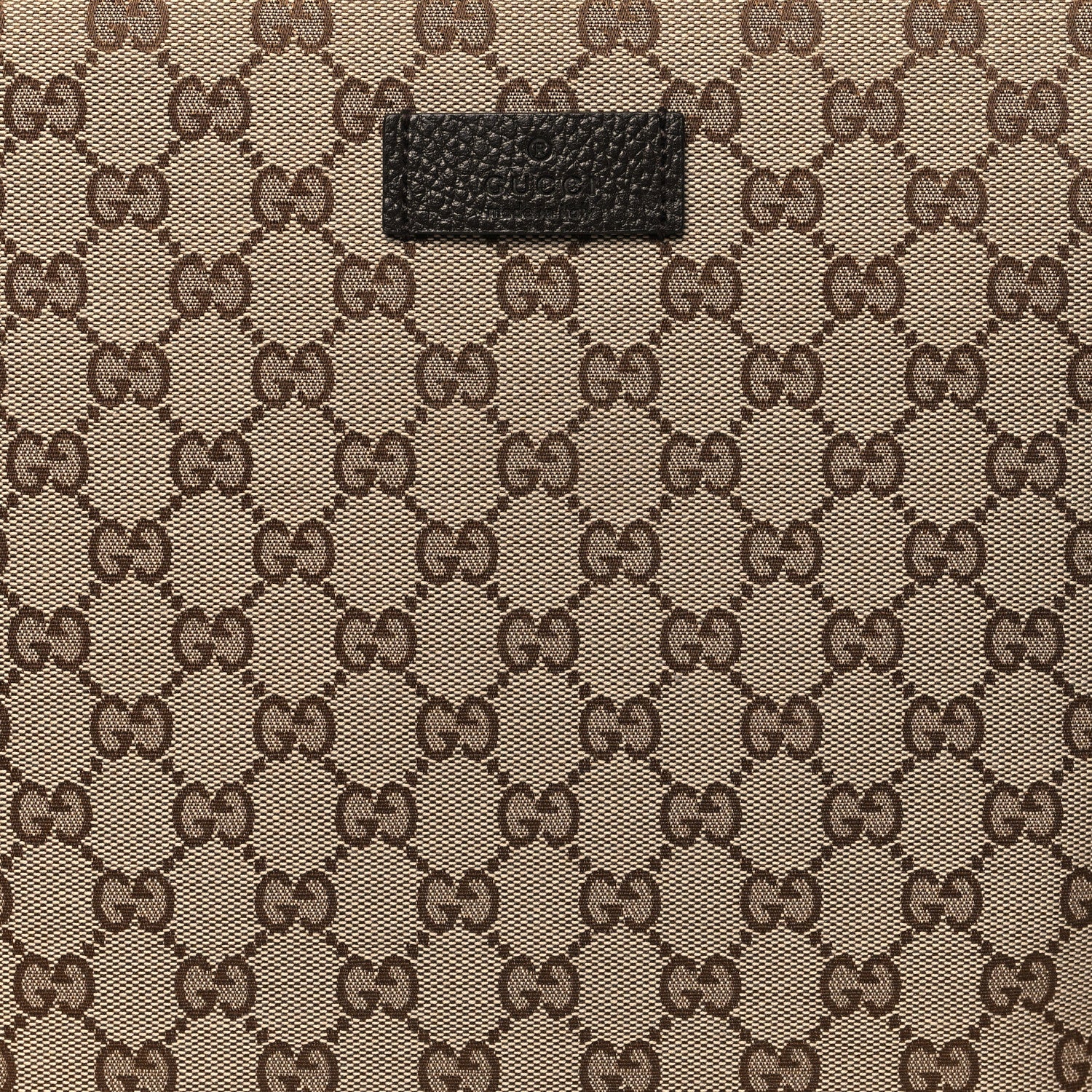 Gucci Monogram Travel Backpack Dark Brown 8 of 10