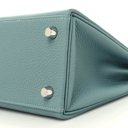 Hermes Togo Kelly Retourne 25 Ciel 11 of 12