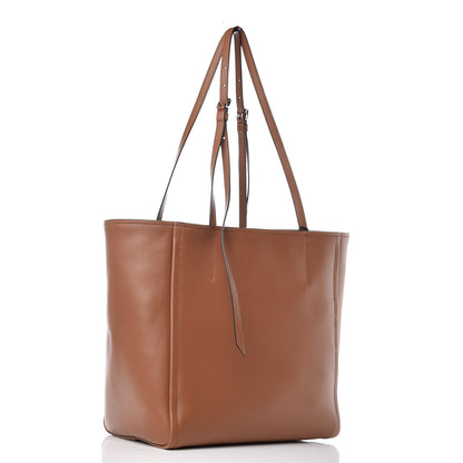 Prada Calfskin Large Concept Shopper Tote Cuoio 4 of 10