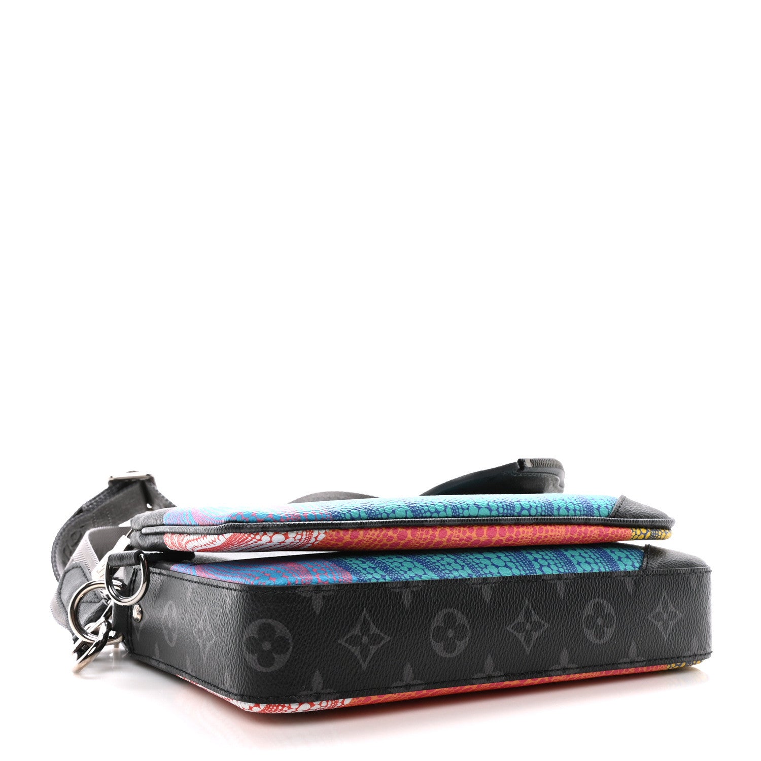 Louis Vuitton LV x YK Monogram Eclipse Reverse Pumpkin Trio Messenger 6 of 11