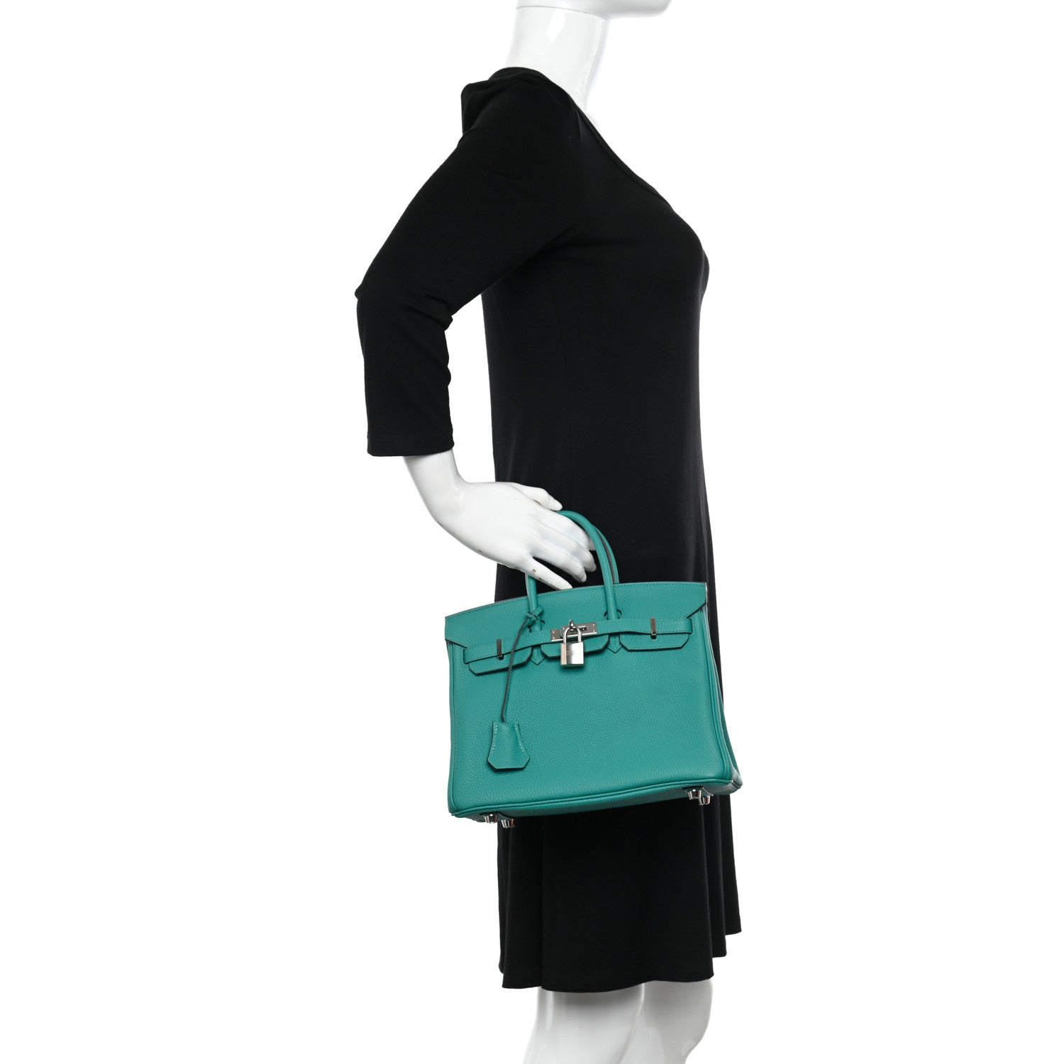 Hermes Togo Birkin 25 Vert Verone 2 of 11