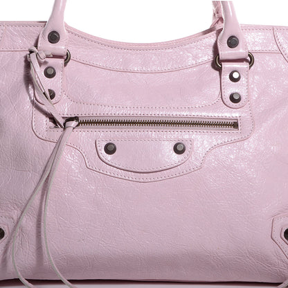 Balenciaga Agneau Classic Hardware City Rose Poudre Rose Petunia 3 of 11