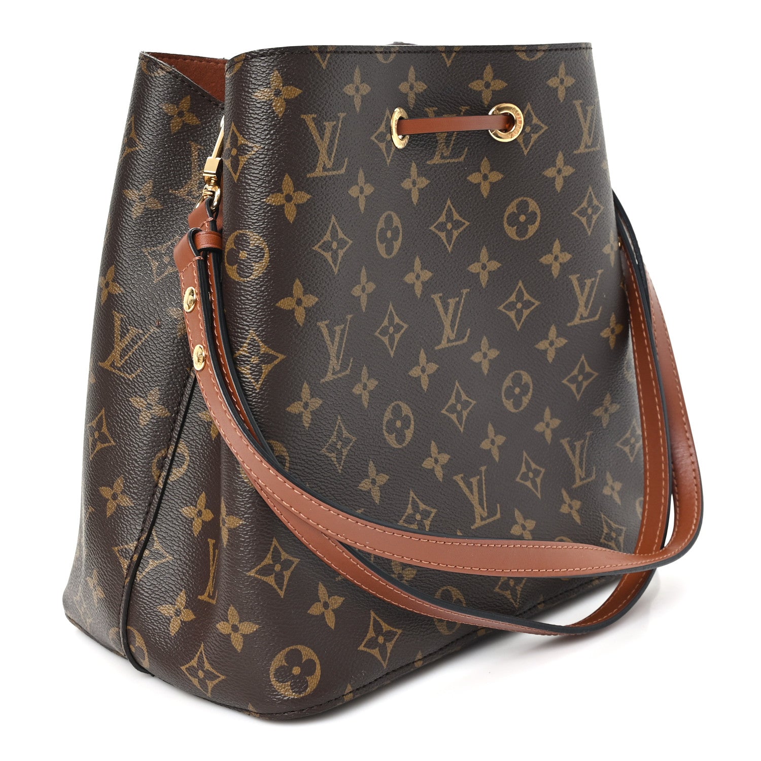 Louis Vuitton Monogram Neonoe MM Caramel 3 of 10