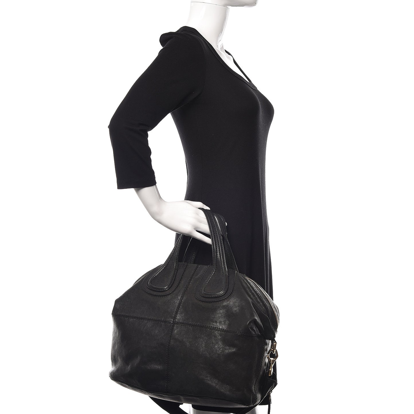 Sugar Goatskin Medium Nightingale Black