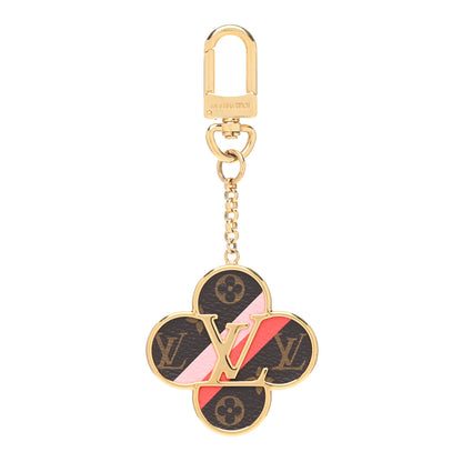 Louis Vuitton Metal Monogram Into The Flower Bag Charm Key Holder 1 of 3