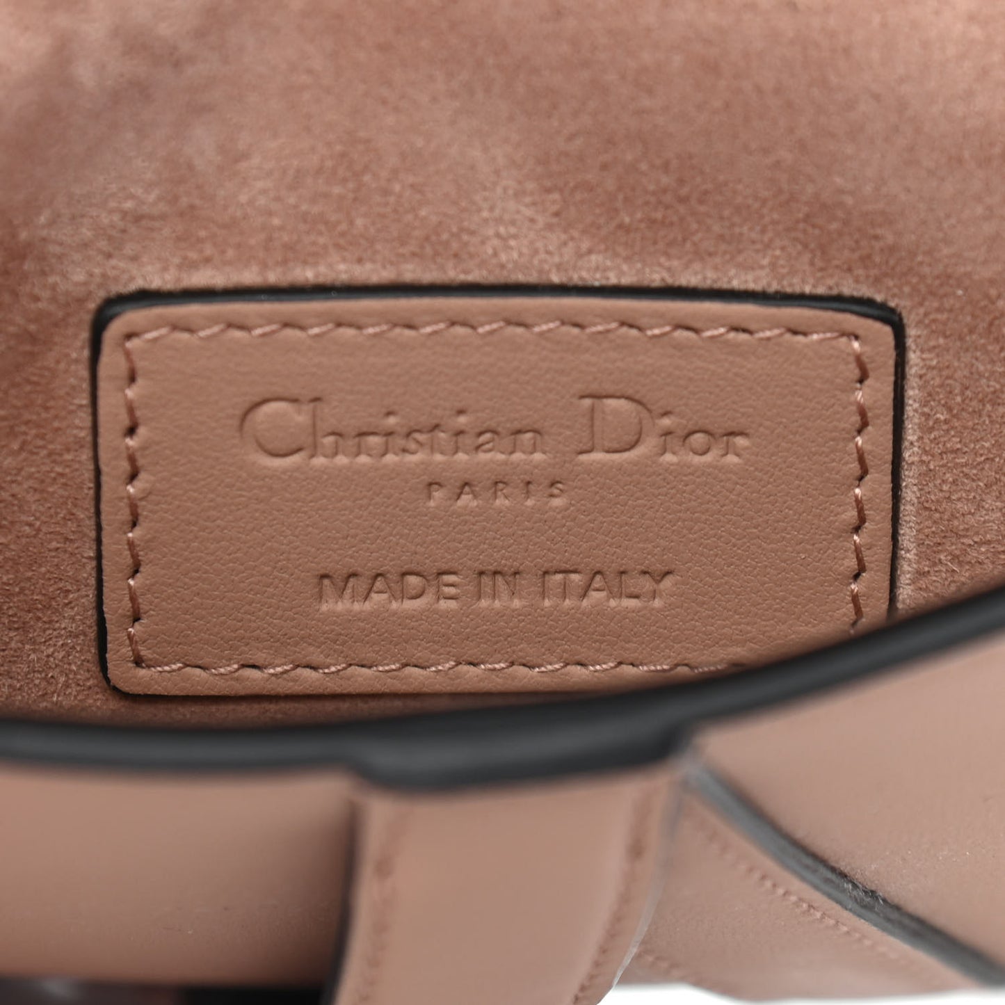 Calfskin Saddle Belt Bag Fard