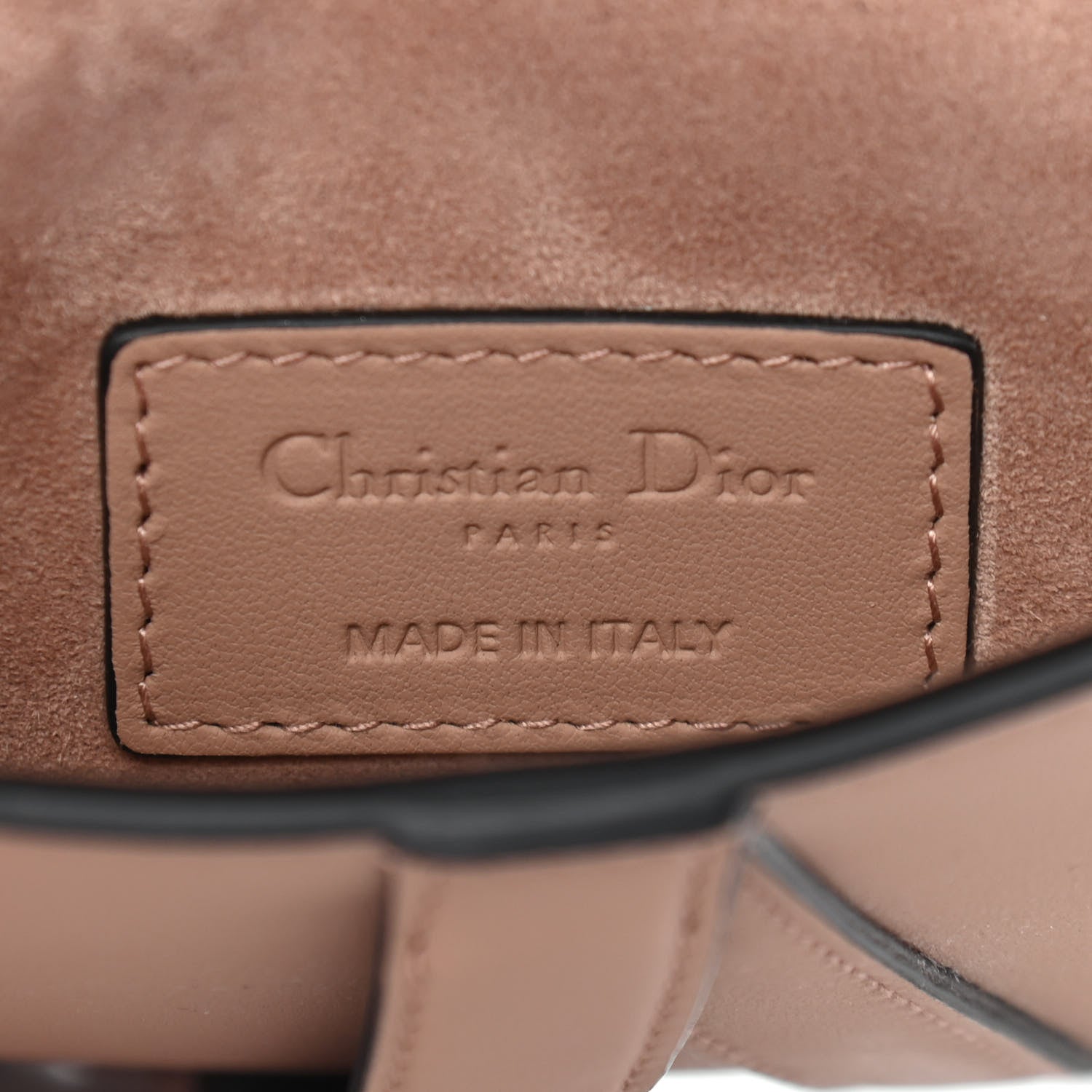 Christian Dior Calfskin Saddle Belt Bag Fard 6 of 8