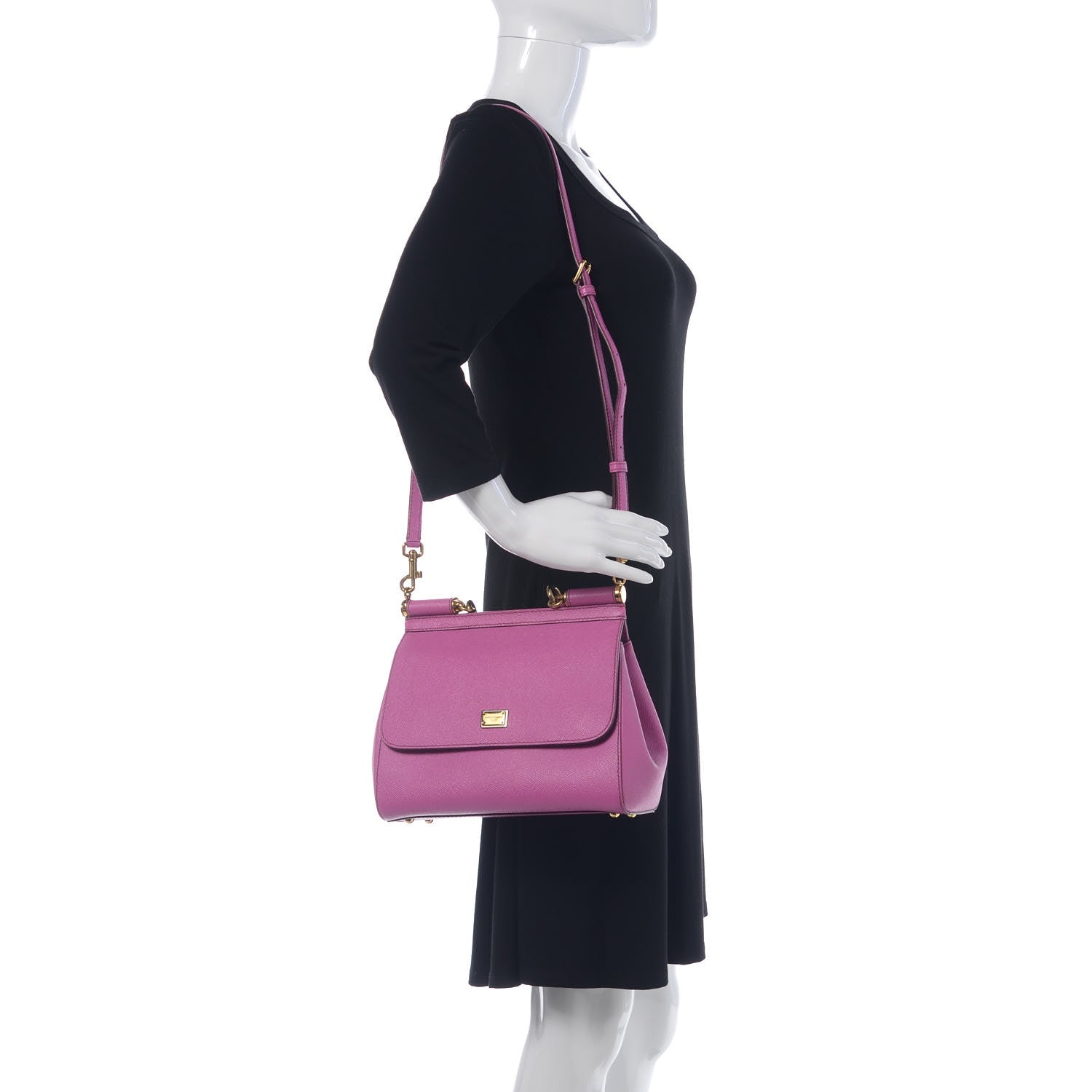 Dolce & Gabbana Dauphine Medium Miss Sicily Satchel 2 of 9