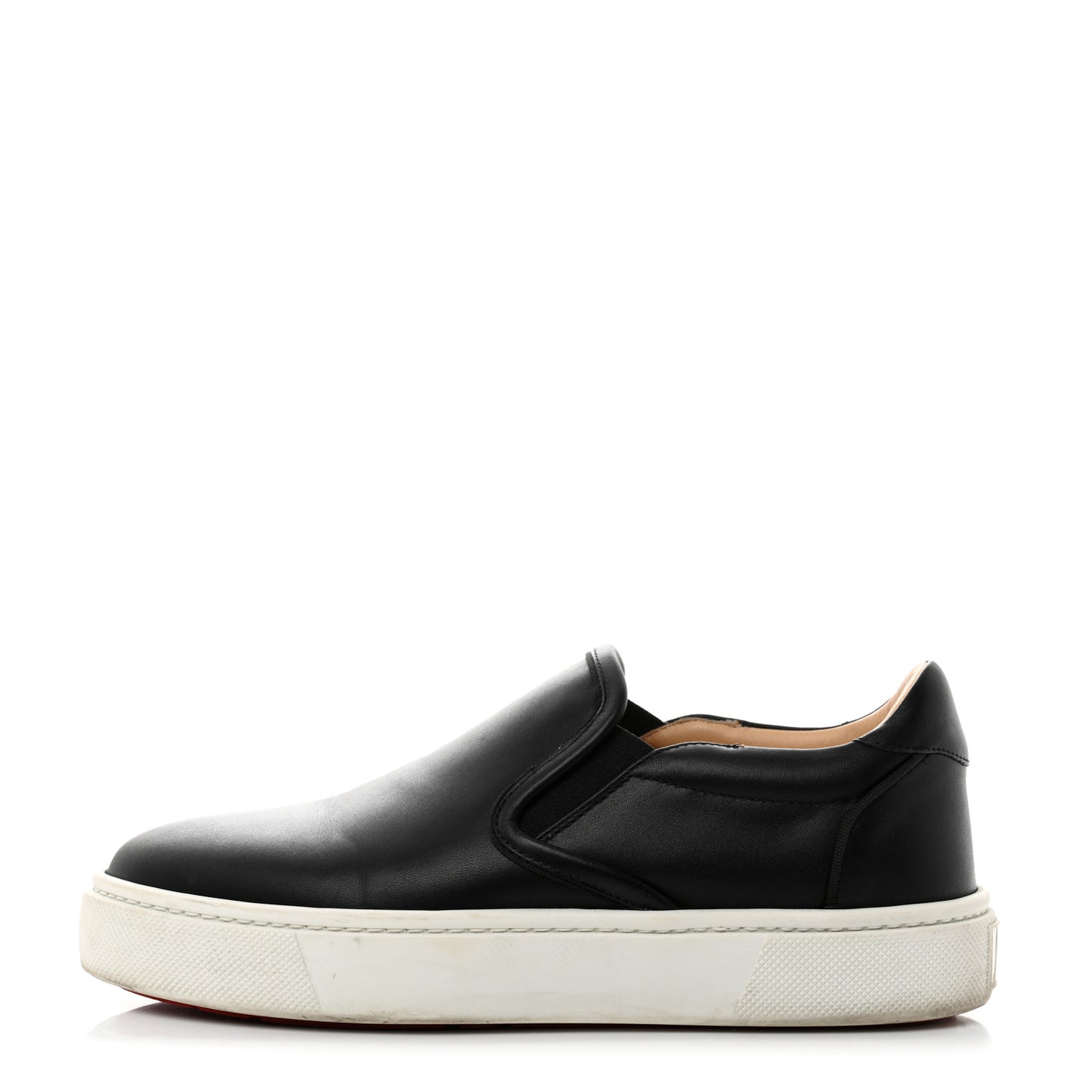 Calfskin Masteraltissima Flat Sneakers 38 Black