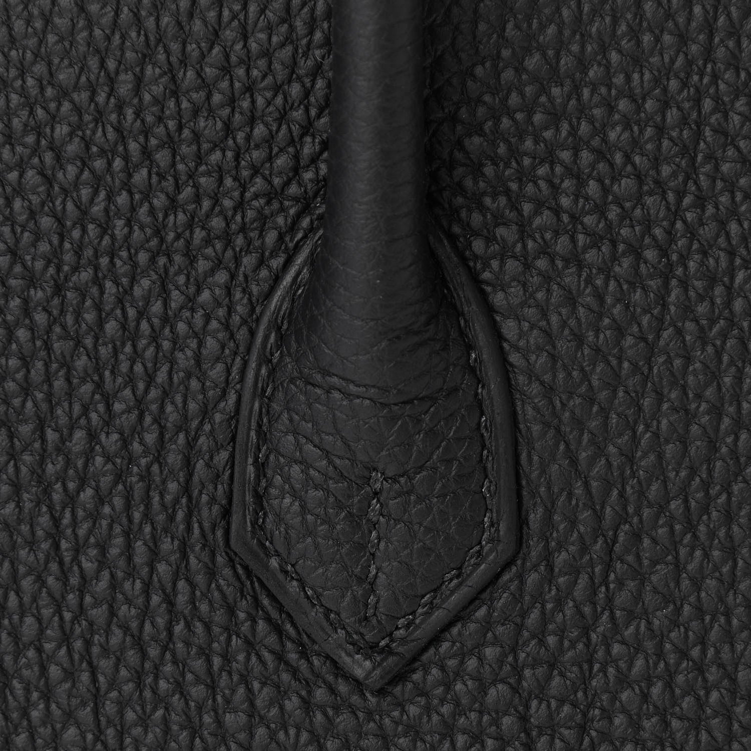 Hermes Togo Birkin 25 Black 11 of 34