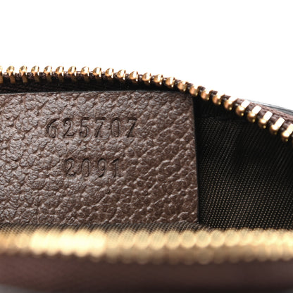 Gucci GG Supreme Monogram Web Ophidia Dome Key Pouch Beige New Acero 7 of 8