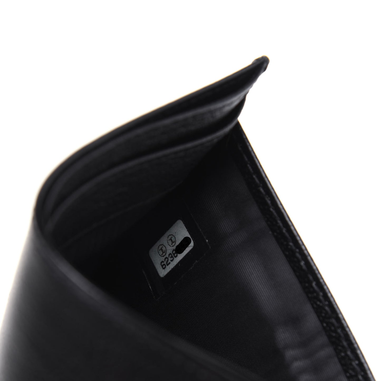 Goatskin CC Wallet Black