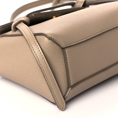 Celine Grained Calfskin Pico Belt Bag Light Taupe 8 of 10