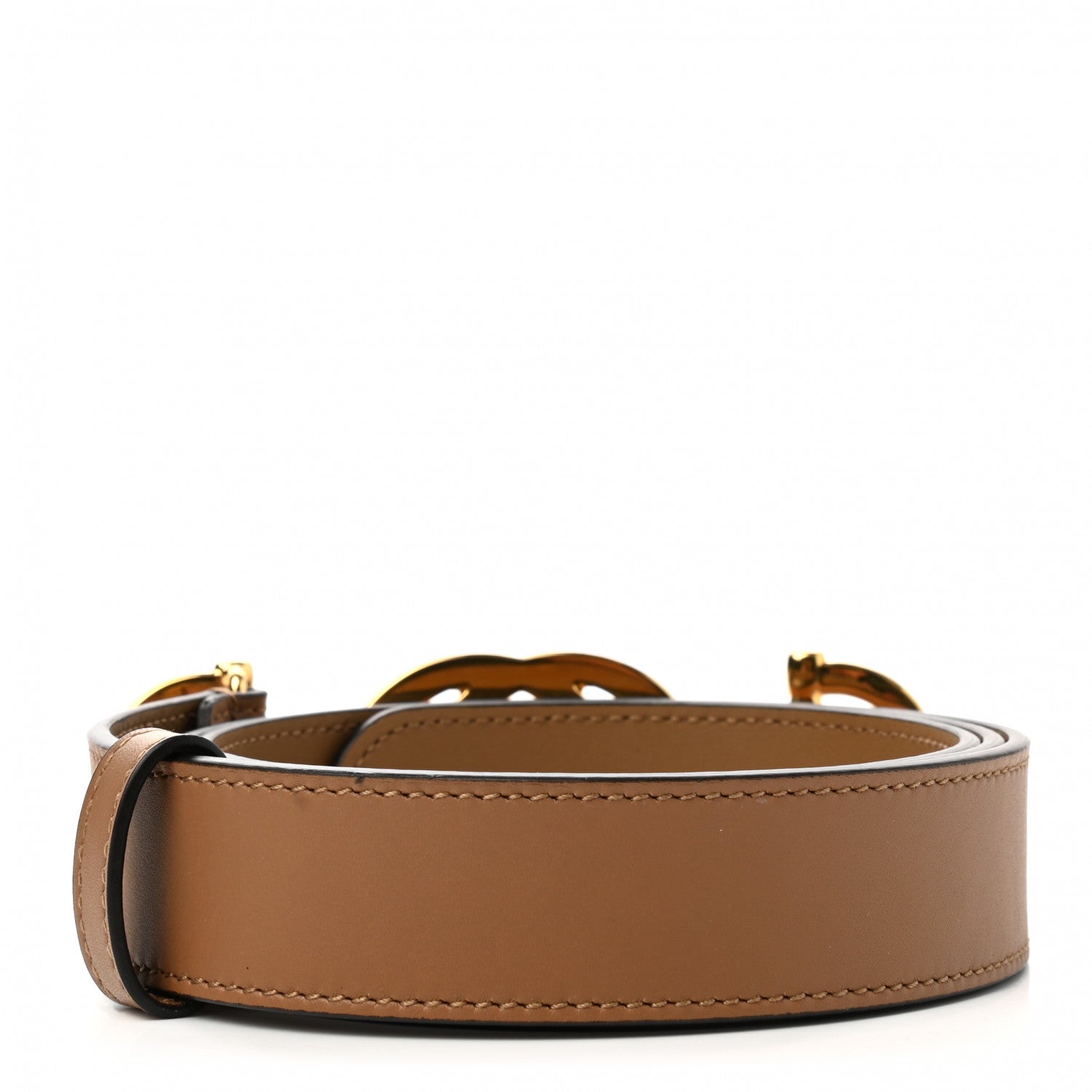 Gucci Calfskin Zumi 30mm Belt 95 38 Friky Taupe 2 of 5