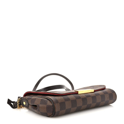 Louis Vuitton Damier Ebene Favorite PM 4 of 11