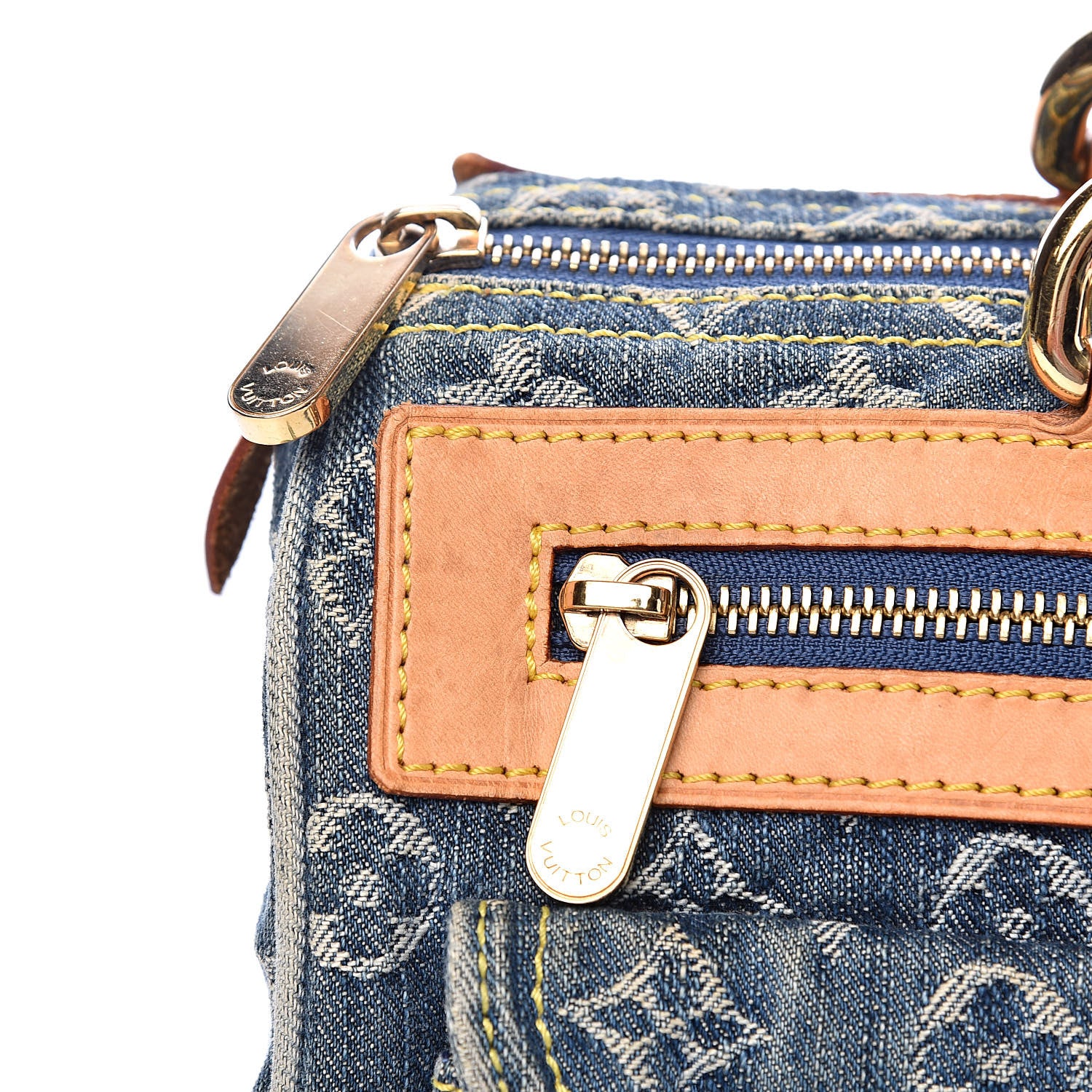 Louis Vuitton Monogram Denim Neo Speedy Blue 15 of 24