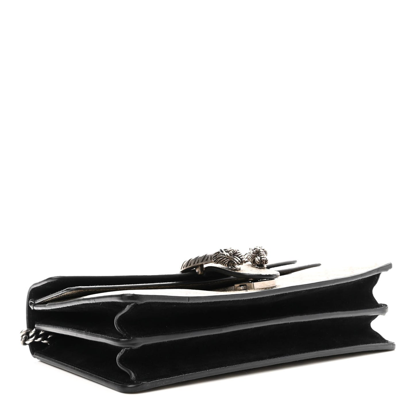 GG Supreme Monogram Small Dionysus Shoulder Bag Black