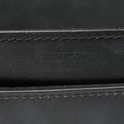 Louis Vuitton Calfskin Chain Louise GM Black 6 of 10