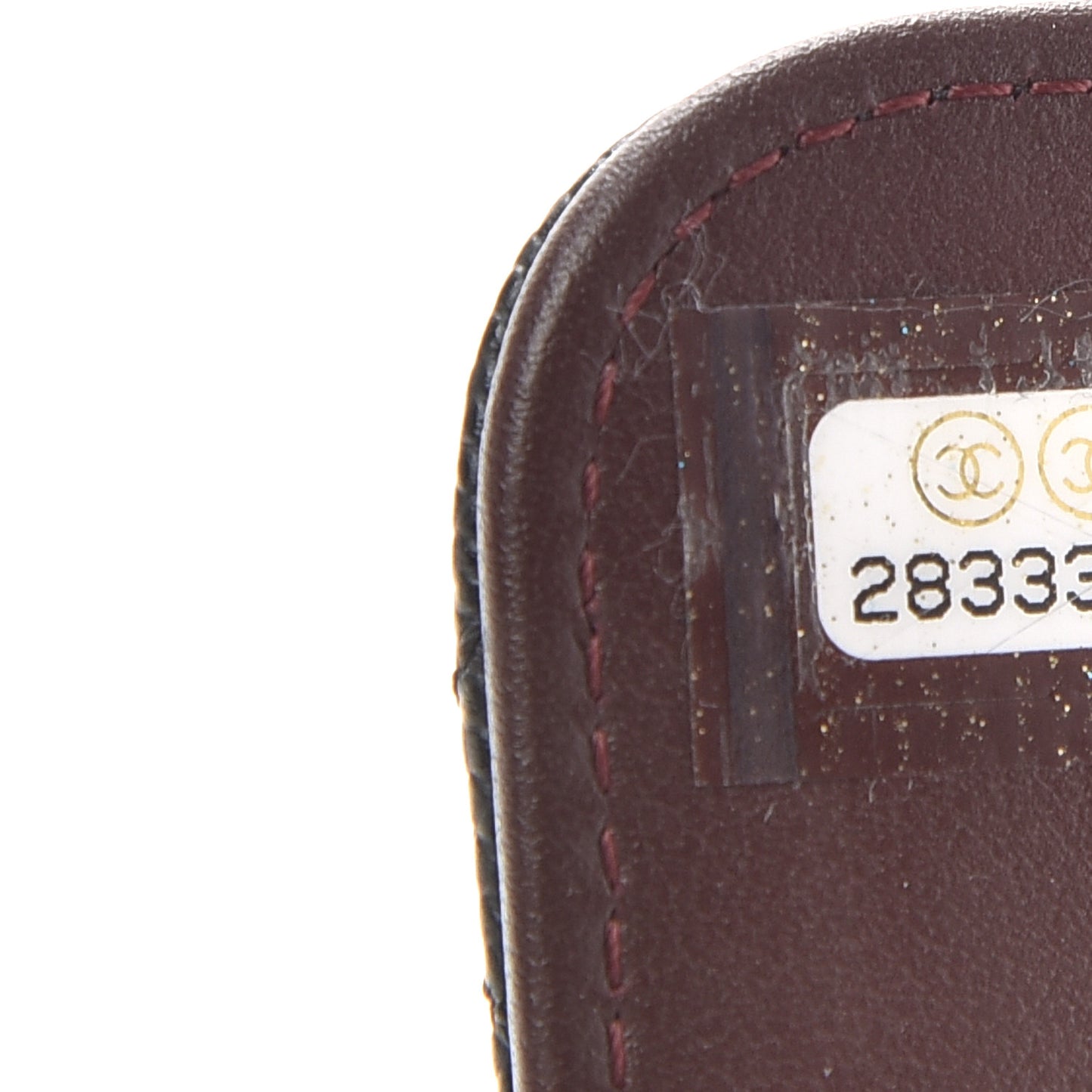 Caviar Quilted Money Clip Black