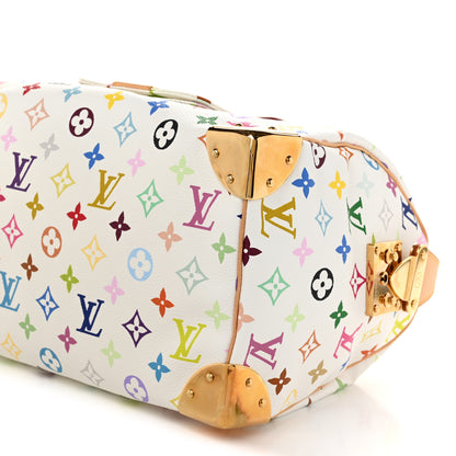 Louis Vuitton Monogram Multicolor Speedy 30 White 9 of 9
